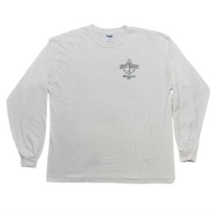 Kenny Chesney 2011 Goin' Coastal Tour Long Sleeve Shirt Men's XL White